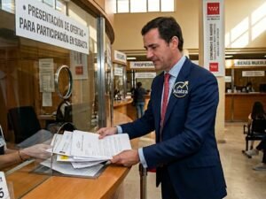 Participación en subasta
