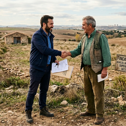 Subasta pública de terrenos rustico